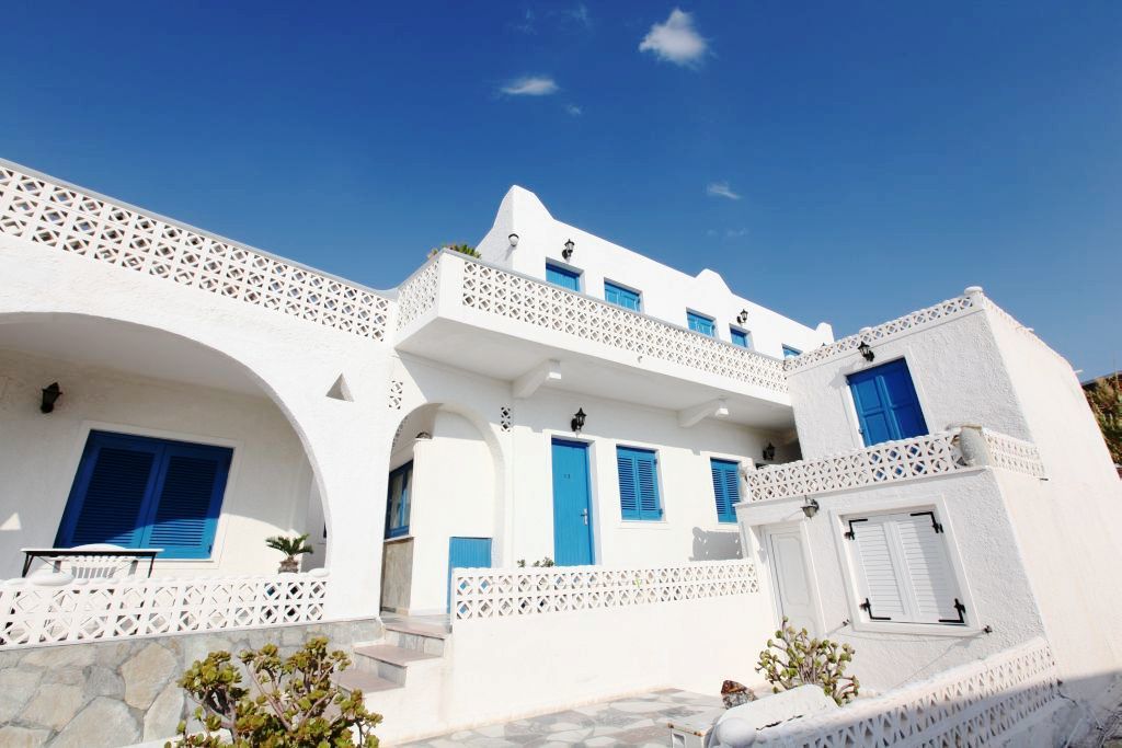 Mina Beach Agios Stefanos  Buitenkant foto