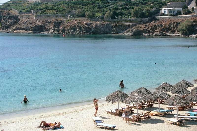 Mina Beach Agios Stefanos  Buitenkant foto