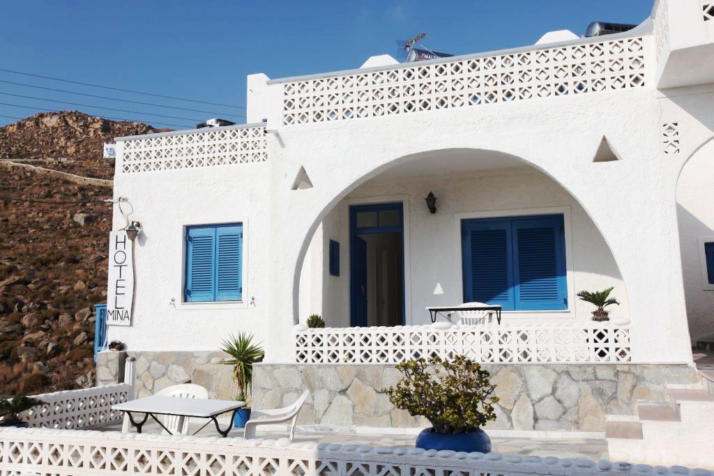 Mina Beach Agios Stefanos  Buitenkant foto